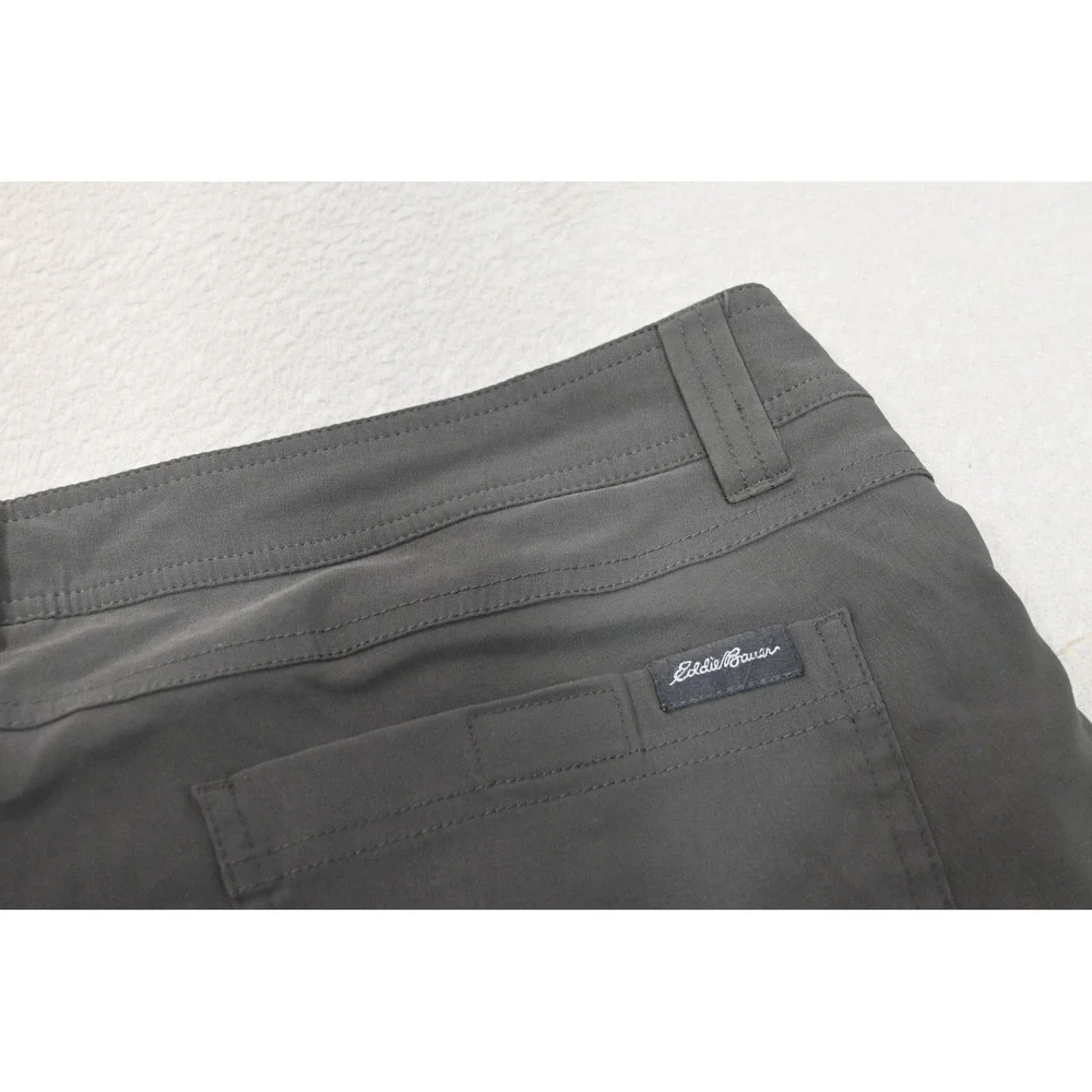 Eddie Bauer Guide Pro Lined Pants Mens 36x32 Gray Fleece Outdoor Excellent